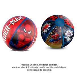 Bola Inflável 40Cm Homem Aranha Etitoys - Sortido