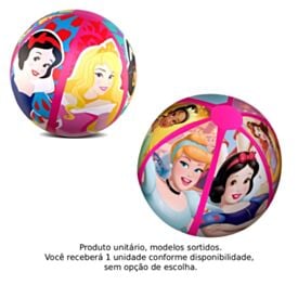 Bola Inflável 40Cm Princesas Etitoys - Sortido