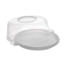 Boleira Com Tampa Lyor 28 Cm - Branco