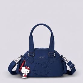 Bolsa Baú Hello Kitty Sanrio - AZUL U