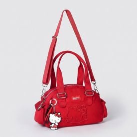 Bolsa Baú Hello Kitty Sanrio - VERMELHO U