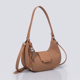 Bolsa Feminina Baguete Alice Palucci - TAUPE U