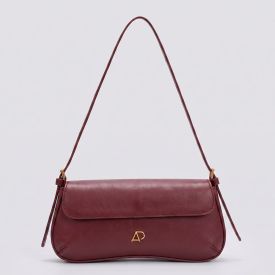 Bolsa Feminina Baguete Alice Palucci - VINHO U