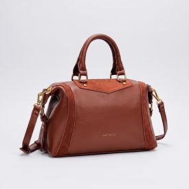 Bolsa Feminina Baú Alice Palucci - MARROM U