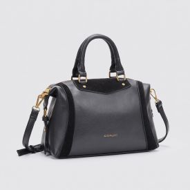 Bolsa Feminina Baú Alice Palucci - PRETO U