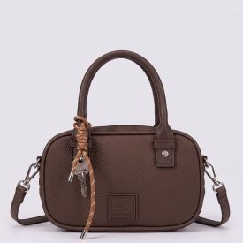 Bolsa Feminina Mini Bag Alice Palucci - CAFE U