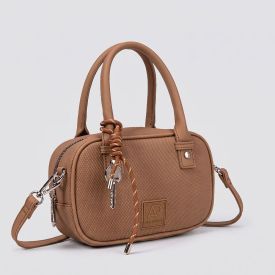 Bolsa Feminina Mini Bag Alice Palucci - TAUPE U