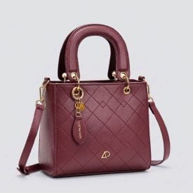 Bolsa Feminina Mini Bag Alice Palucci - VINHO U