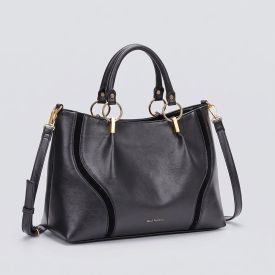 Bolsa Feminina Tiracolo Alice Palucci - PRETO U