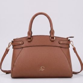 Bolsa Feminina Tiracolo Alice Palucci - MARROM U