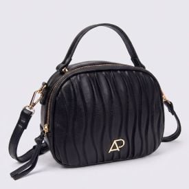 Bolsa Feminina Transversal Alice Palucci Preto