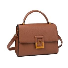 Bolsa Feminina Transversal Alice Palucci - MARROM U