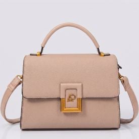 Bolsa Feminina Transversal Alice Palucci - TAUPE U