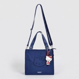 Bolsa Tiracolo Hello Kitty Sanrio - AZUL U