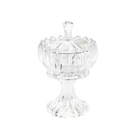 Bomboniere Com Pé Cristal Geneva Wolff - Cristal