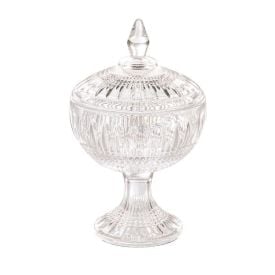 Bomboniere Com Pé Queen Wolff - Cristal