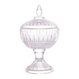 Bomboniere Cristal Com Pé Queen - Wolff