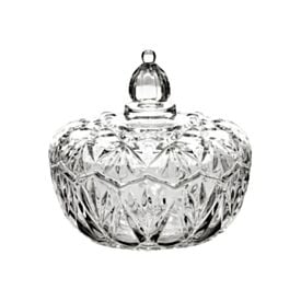 Bomboniere de Vidro Madri Clear 700Ml Inga Import - Transparente