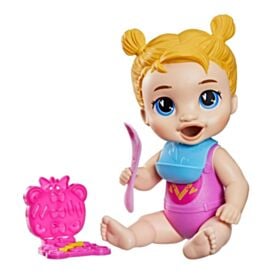 Boneca Baby Alive Criações do Jantar Alimentar o Bebê Harper Hasbro