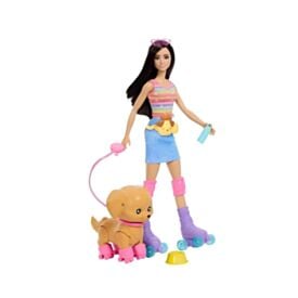 Boneca Barbie Pets Skate Mattel