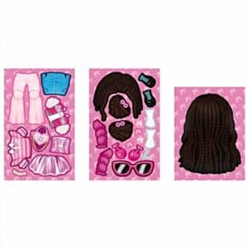 Boneca Barbie Stickee Style Surpresa Mattel - Sortido