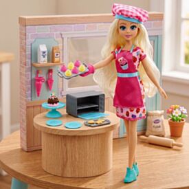 Boneca Dreameez Confeiteira Funville