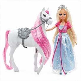 Boneca Dreameez Princesa com Cavalo Funville