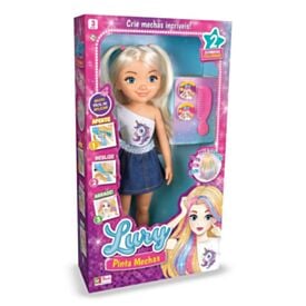 Boneca Lury Pinta Mechas Brink Model