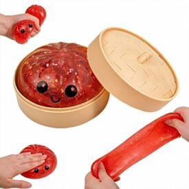 Boneco Squishy Dumplings Glitter Bbr - Sortido