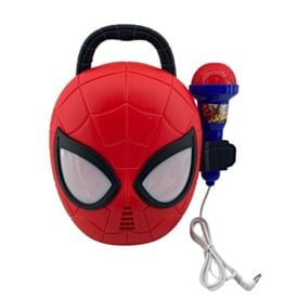 Boombox e Karaokê Rosto do Personagem Homem-Aranha Candide