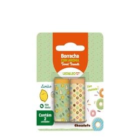 Borracha Com Aroma Leo&Leo - 2 Unidades 