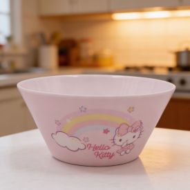 Bowl Melamina Hello Kitty e Unicórnio 670Ml Sanrio
