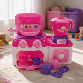 Brinquedo Didático Cozinha Na Caixa Jp Brink - Sortido