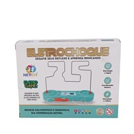 Brinquedo Desafio Circuito de Habilidade Eletrochoque Nettoy - Sortido