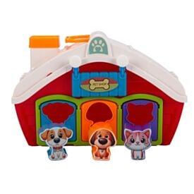 Brinquedo Didático Casinha Pets Na Caixa Jp Brink - Sortido