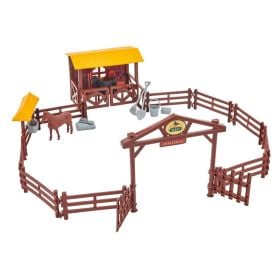 Brinquedo Fazendinha Mini Ranch Horseville Adijomar - Sortido