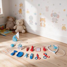 Brinquedo Kit Médico Infantil Meu Consultório Tateti