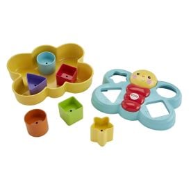Brinquedo Para Bebês Encaixa Borboleta Fisher-Price Mattel - CDC22