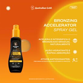 Bronzeador Bronzing Accelerator Australian Gold 120G