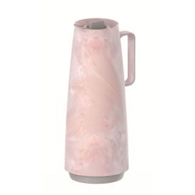 Bule Térmico Exata Marmorizado Rosa Tramontina - 1 Litro