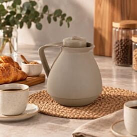 Bule Térmico Amare 650Ml Mor - Exclusivo Bege