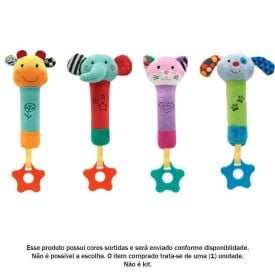 Buzininha Com Mordedor Buba - Happy Zoo