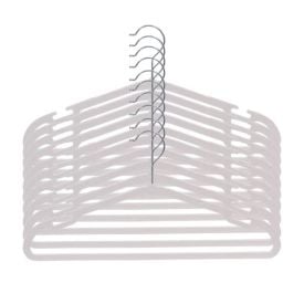 Jogo Cabide P/Roupa 10 Peças Havan Casa - Branco