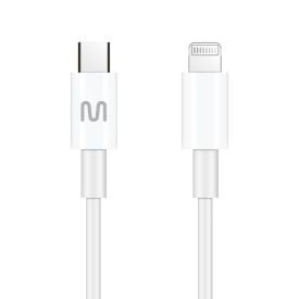 Cabo Usb-C Lightning Mfi Multi 1,2M Branco para Iphone