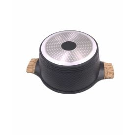 Caçarola De Indução Com Tampa Havan Casa 24 Cm - Granito