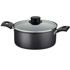 Caçarola Turim Tramontina 24Cm - Preto