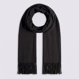 Cachecol Feminino Em Tricot Com Franja Boby Blues