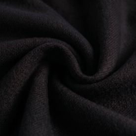 Cachecol Feminino Liso Com Franja De Tricot Boby Blues