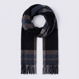 Cachecol Masculino Em Tricot Thing Xadrez 1