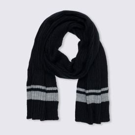 Cachecol Tamanho Único Masculino Tricot Marc Alain - PRETO U